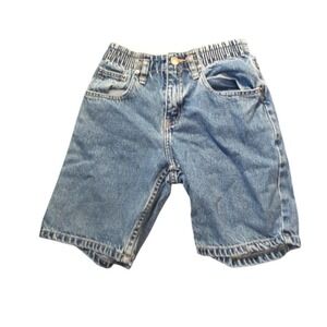 Gap Kids Classic Jean Shorts Size 8 Elastic Waist Boys Denim‎ Perfect Fit